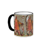 Portait of Indian Chief Mato-Tope by George Catlin mugs