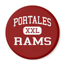 Portales - Rams - Junior - Portales New Mexico magnets
