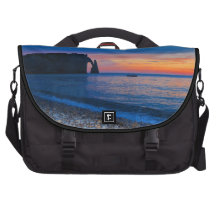 Porte d'Aval at sunset Commuter Bag