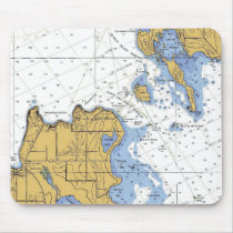 Porte Des Morts, WI Deaths Door, Nautical Mousepad