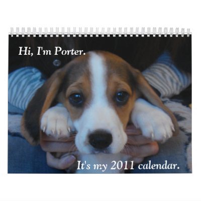 Porter, Beagle 2011 Calendar Porter, Beagle 2011 Calendar
