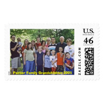 Porter Family Grandchildren 2005 postage by JohnLionheart Porter Family Grandchildren 2005 postage