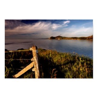 Porth Dinllaen Headland View print