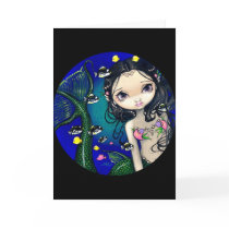 "Porthole Mermaid" Greeting Card by strangeling "Porthole Mermaid" Greeting Card