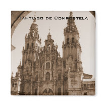 Portico de la Gloria Refrigerator Magnet