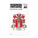 Portier Family Crest postage