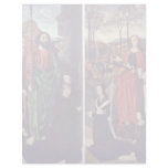 Portinari-Altar Left Wing: The St. Anthony With To Letterhead Design