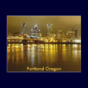 Portland at Night postcards