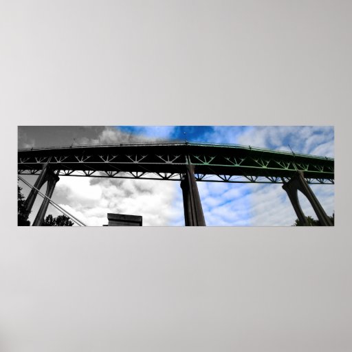 Portland Bridge Poster | Zazzle