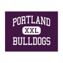 Portland - Bulldogs - High School - Portland Maine postcards