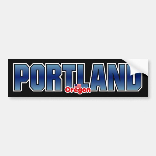Portland Bumper Bumper Sticker Zazzle