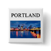 PORTLAND PINBACK BUTTONS