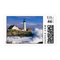 PORTLAND HEAD LIGHT, CAPE ELIZABETH, MAINE postage