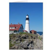 Portland Head Light Greeting Cards