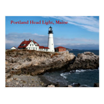 Portland Head Light, Maine Postcard