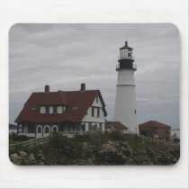 Portland Head Light mousepads by bawilbur Portland Head Light mousepads
