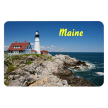 Portland Head Light Premium Magnet