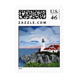 Portland Head Light Stamps stamp