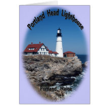 Portland Head Lighthouse Greeting Card