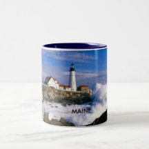 PORTLAND HEAD LIGHTHOUSE, MAINE COFFEE MUG