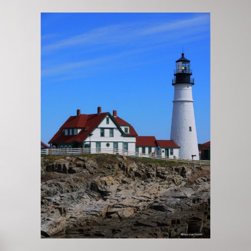 Portland Head Lighthouse, Maine Poster zazzle_print
