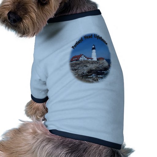 Portland Head Lighthouse Pet Tshirt