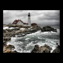 Portland Head Lighthouse - Poster posters by loving4021 Portland Head Lighthouse - Poster posters