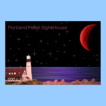 Portland Head Lighthouse. posters by coaster1robert Portland Head Lighthouse. posters