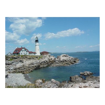 Portland Headlight Poster by johnforbes