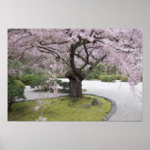 Portland Japanese Gardern, Portland, Oregon, Poster