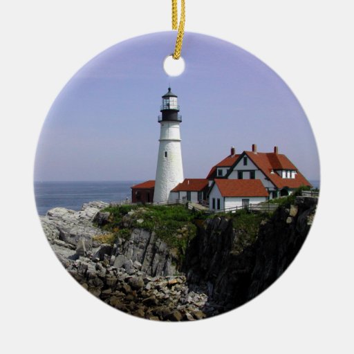 quot portland light quot lighthouse ornament zazzle quot portland light quot lighthouse ornament zazzle