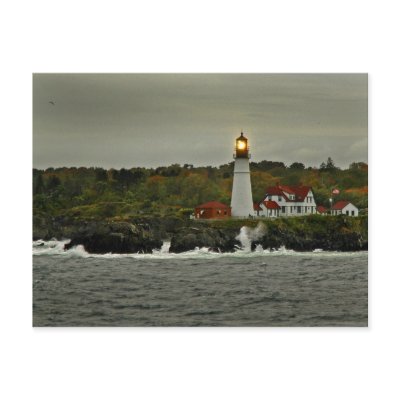 Portland lighthouse postcards by alinphoto