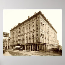 Portland, Maine Falmouth Hotel Circa 1900 Print