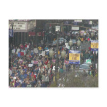 Portland Oregon 2003 Peace March Postcards by posters_prints Portland Oregon 2003 Peace March Postcards