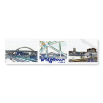 Portland Oregon "Bridgetown" Bumper Sticker bumper stickers by portlandneighborhood Portland Oregon "Bridgetown" Bumper Sticker bumper stickers