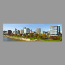 Portland Oregon in Fall Poster posters