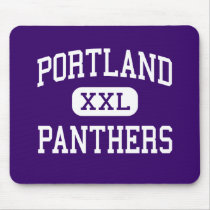 Portland - Panthers - High - Portland Tennessee mousepads by customteamsportswear Portland - Panthers - High - Portland Tennessee mousepads