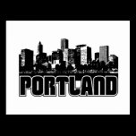 Portland Skyline postcards