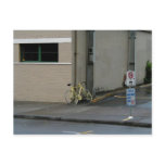 Portland Yellow Bike Postcard