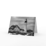 Portlandhead Lighthouse Card cards