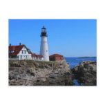 Portlandhead Lighthouse MainePostcard postcards