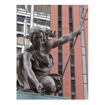 Portlandia statue, Portland, Oregon Postcards