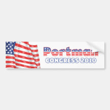Portman Patriotic American Flag 2010 Elections Bumper Sticker