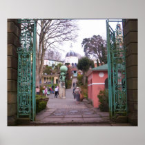 Portmeirion Through Lower Gate print posters