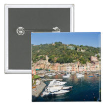 Portofino  panorama pinback buttons