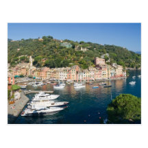 Portofino  panorama post card