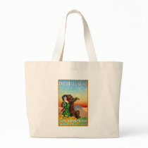 Portola Festival Lady with Bear Bag