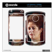 Portrai of a Woman by Gustav Klimt LG Optimus 7 Skin