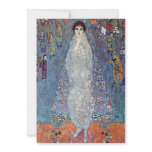 Portrait Baroness Elisabeth Bacchofen Echt, Klimt Personalized Invitation
