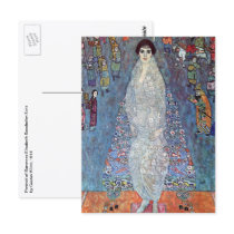 Portrait Baroness Elisabeth Bacchofen Echt, Klimt Post Card